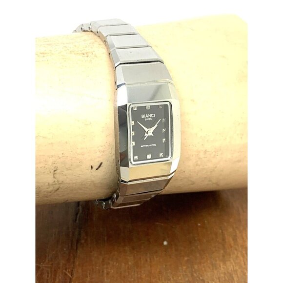 Roberto Bianci Women's Watch RB16963 Classico Quartz Black Dial Tungsten 18mm - Picture 10 of 13